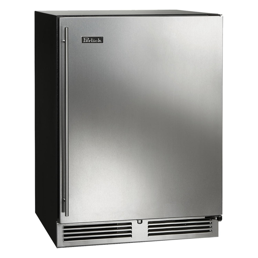 Perlick 24-Inch C-Series Stainless Steel Outdoor Refrigerator w/ Door Lock