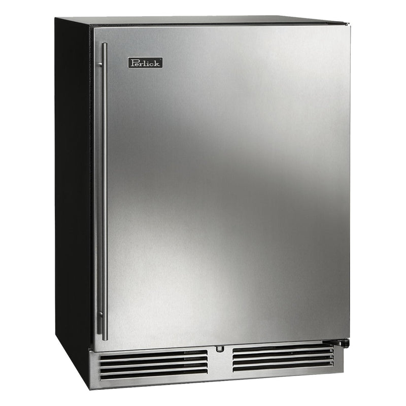 Perlick 24-Inch C-Series Stainless Steel Outdoor Refrigerator w/ Door Lock