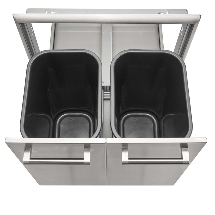 Coyote 26 Inch Pull Out Trash / Recycle Bin - C3-TC