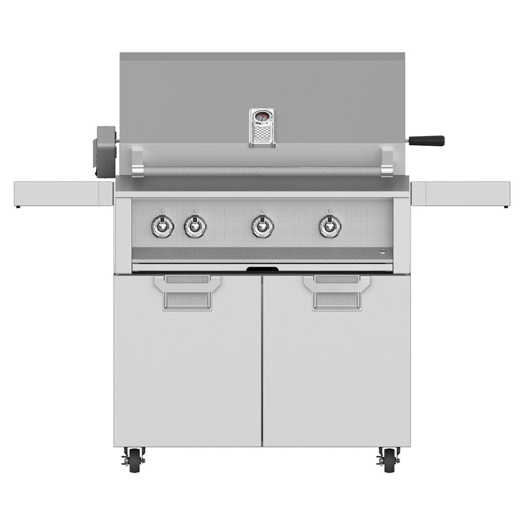 Hestan 36" Aspire Freestanding Grill with Rotisserie on Cart - E_BR36 Series