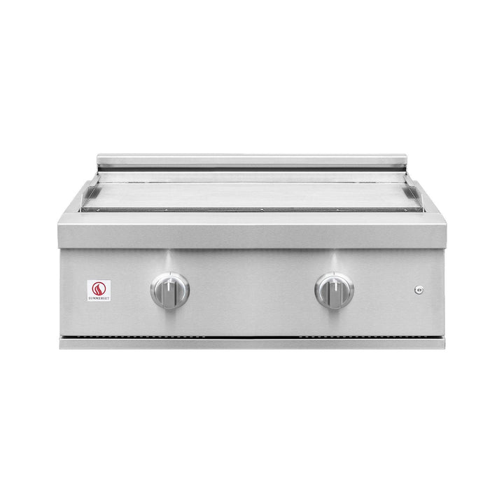 Summerset 30-in 2 Burner Built-In Natural Gas Griddle Pro Grill - GRIDPRO-NG/GRIDPRO-LP