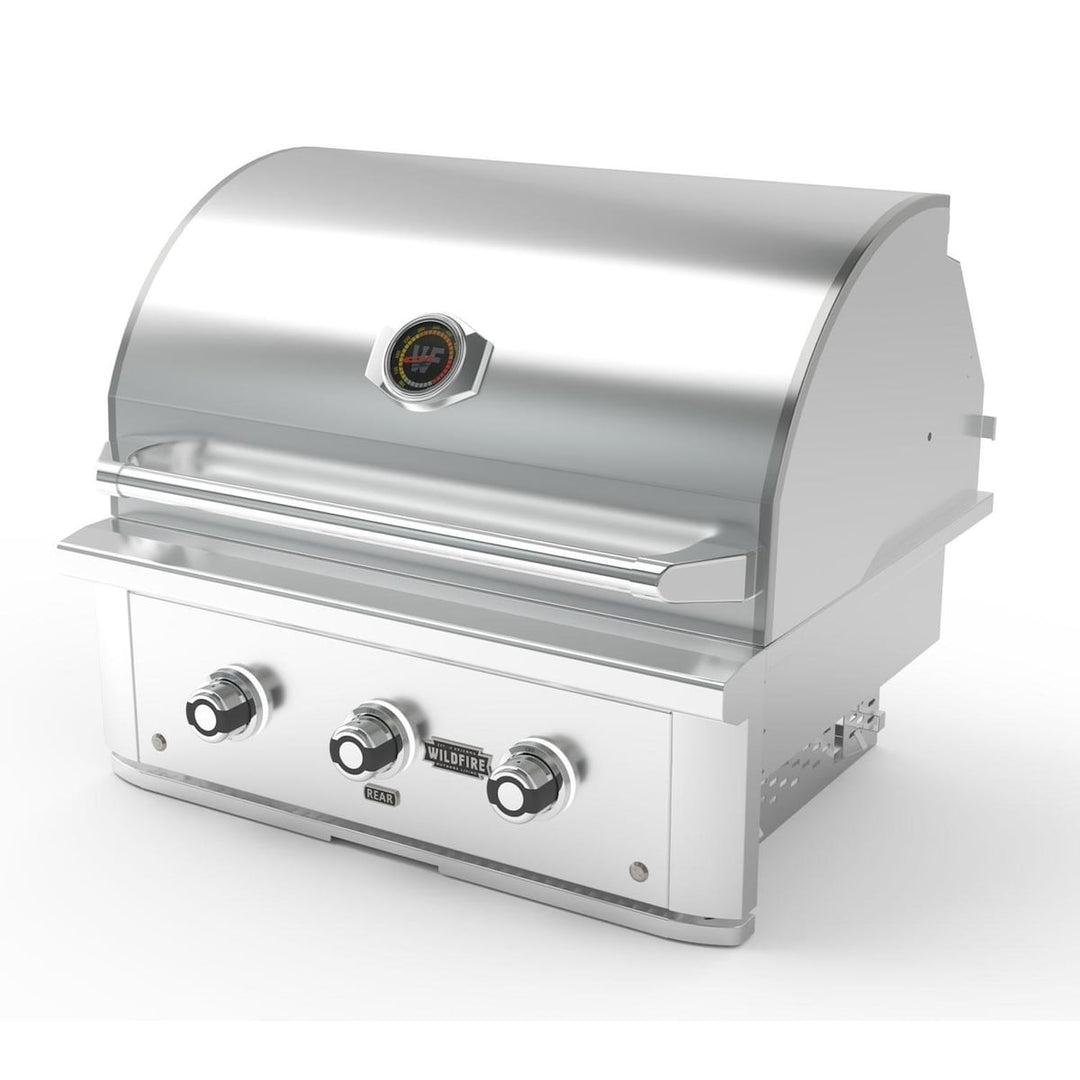 Wildfire Ranch Pro 30-in 2 Burner 304 SS Gas Grill - WFPRO30G-BSS/SS-NG/LP