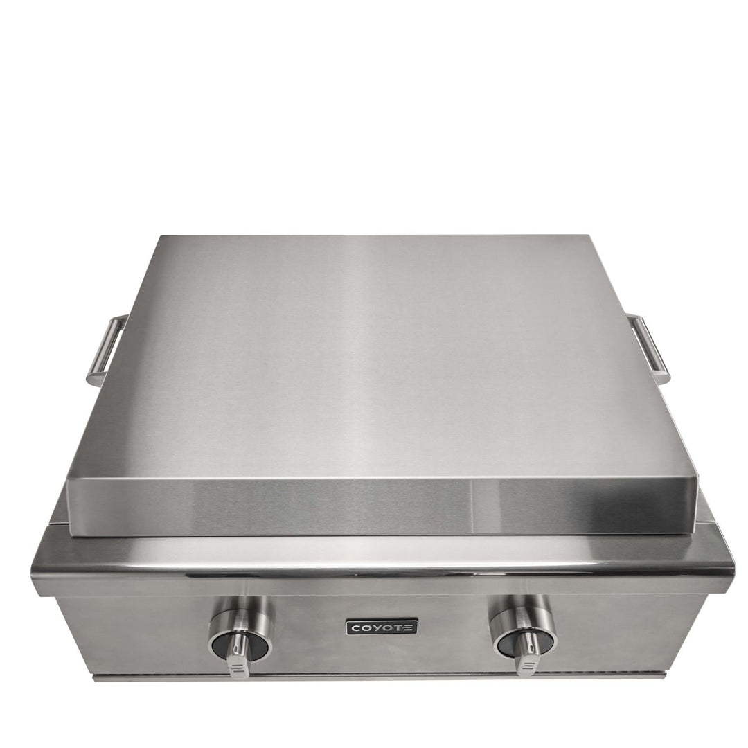 Coyote 30-in Built-In Gas Flat Top Grill - C3FTG30