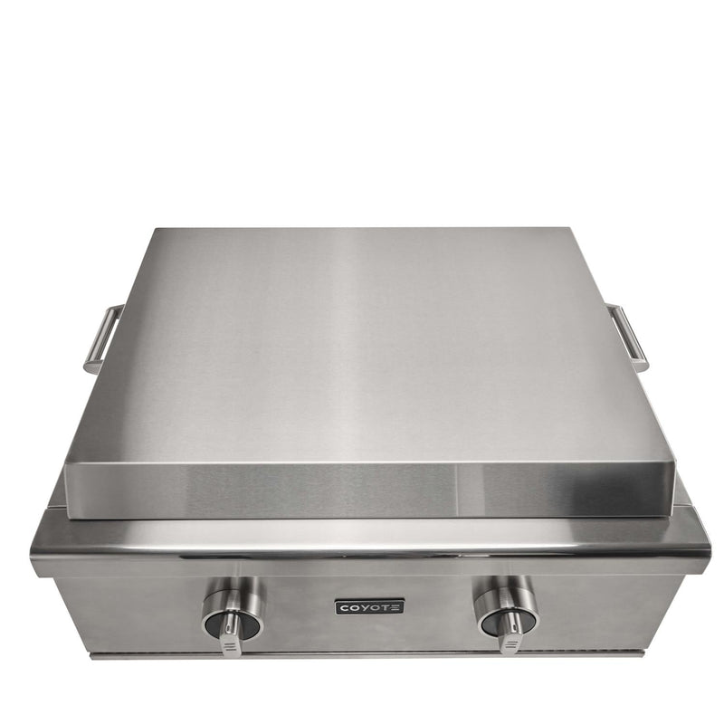Coyote 30-in Built-In Gas Flat Top Grill - C3FTG30