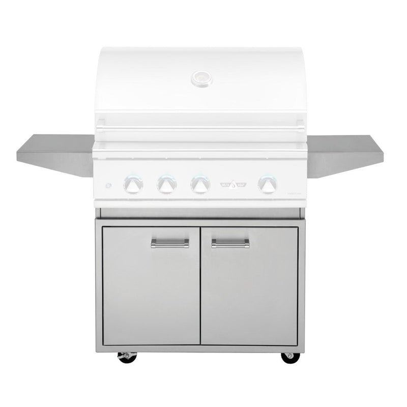 Delta Heat Grill Cart for 32-Inch 3-Burner Gas Grill - DHGB32-C