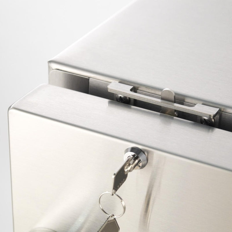 Fire Magic 24-Inch 5.1 Cu. Ft. Outdoor Rated Compact Refrigerator - 3589-DR(L)