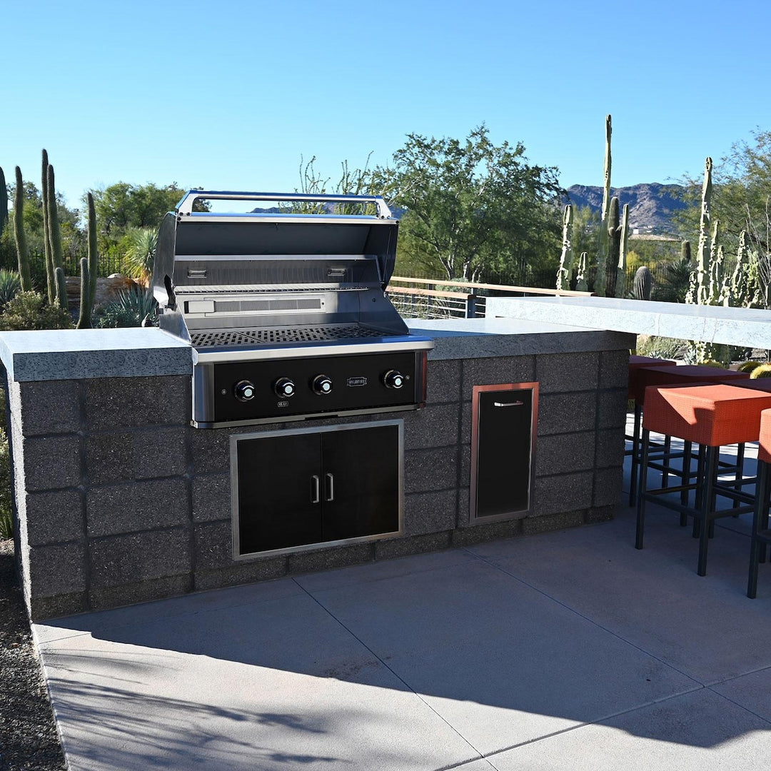 Wildfire Ranch Pro 36-in 3 Burner 304 SS Gas Grill - WFPRO36G-BSS/SS-NG/LP