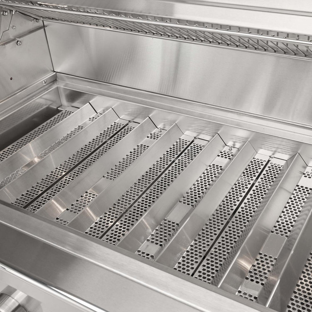 Coyote CL-Series 36-in 4-Burner Built-In Gas Grill w/ Lift-Assist Hood & Safety Valve - C3CL36
