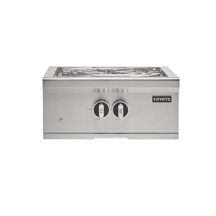 Coyote 24 Inch Built-In Gas Power Burner - C3PB
