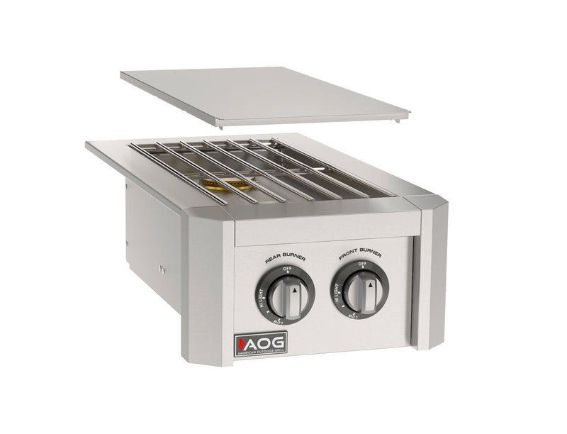 American Outdoor Grill Propane Double Side Burner for T-Series Built In Grill - AOG2SBT(P)