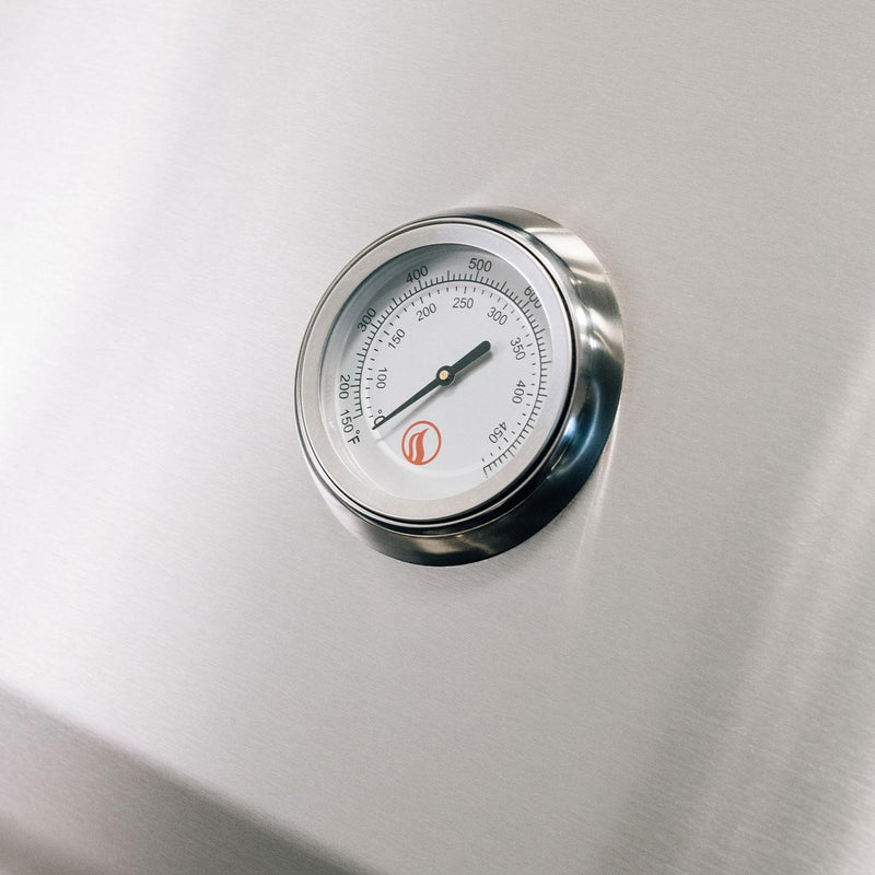 Summerset Quest 42-in 3 Burner Built-In Gas Grill w/ Rear Infrared Burner, Rotisserie Kit, & Drop-In Griddle Plate - QST42-LP