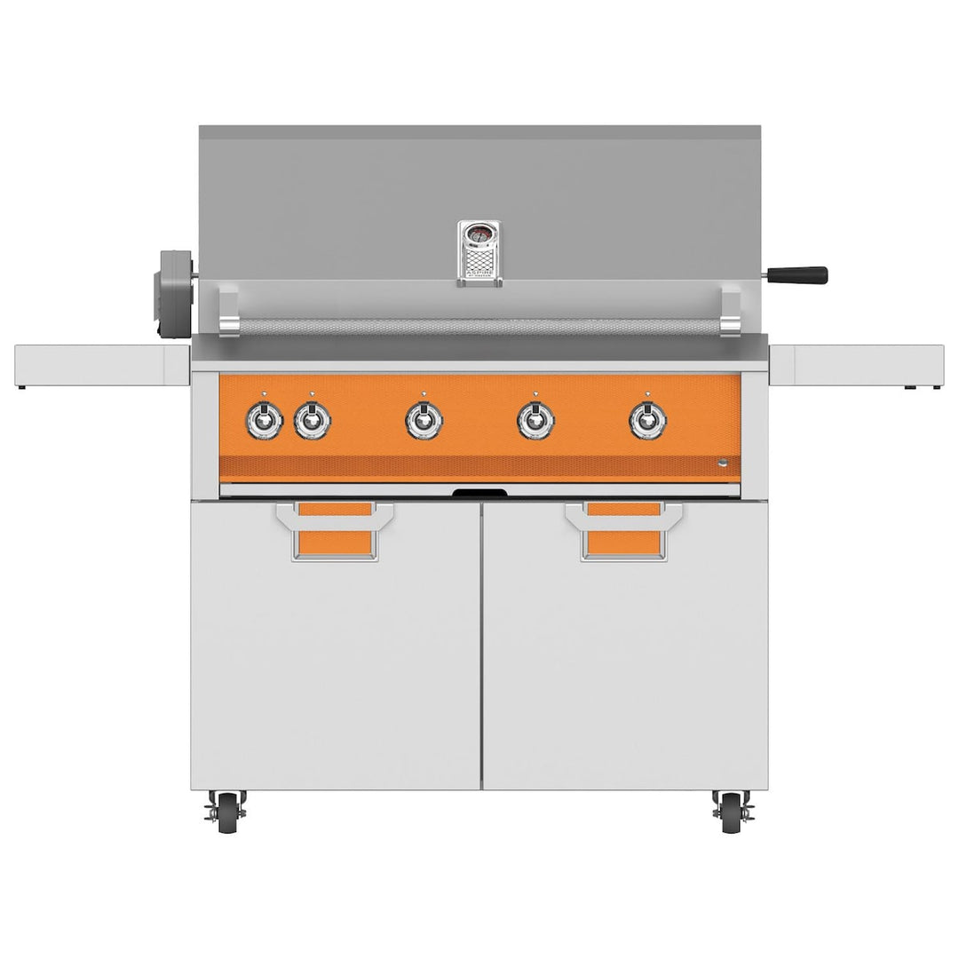 Hestan 42" Aspire Freestanding Grill with Rotisserie on Cart - E_BR42 Series