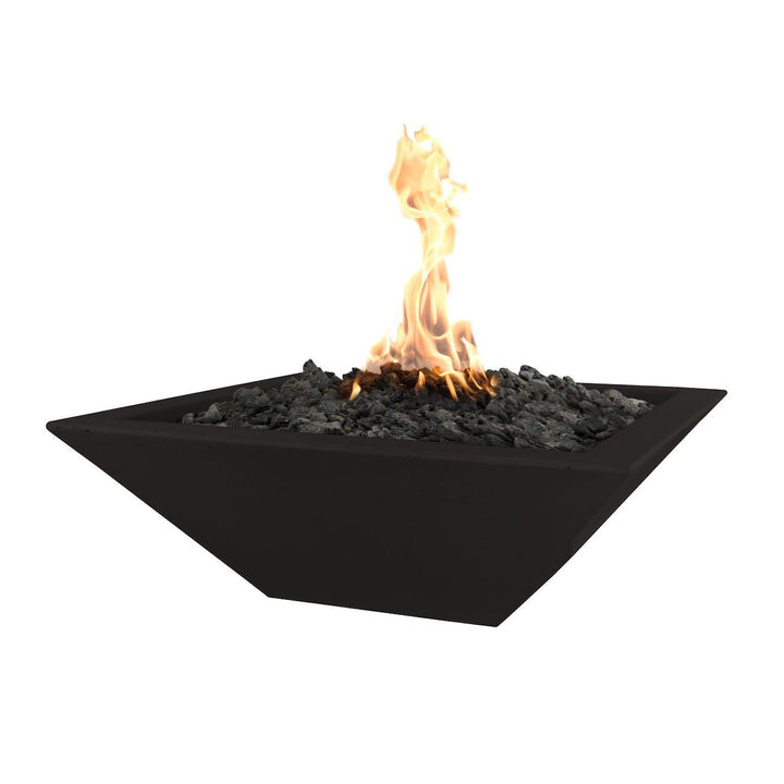 The Outdoor Plus Natural Gas Maya Fire Bowl – GFRC Concrete