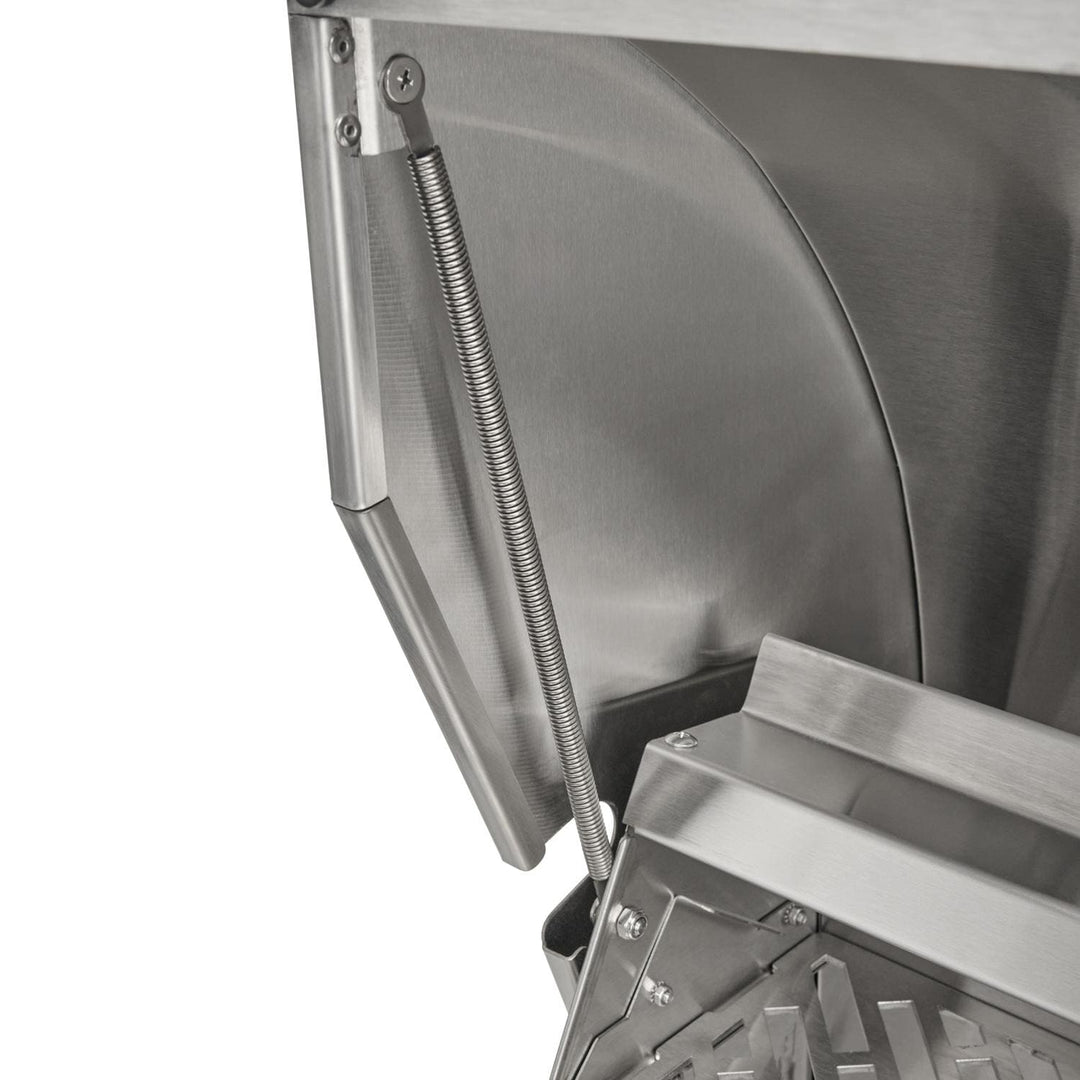 Coyote SL-Series 36-in 4-Burner Built-In Gas Grill w/ Sear Burner, Rotisserie, & Safety Valve - C3SL36