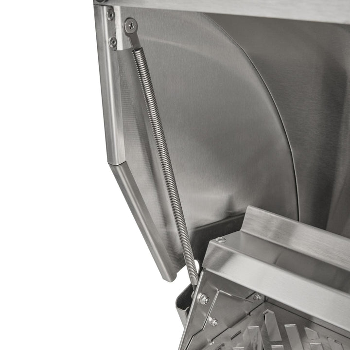 Coyote SL-Series 36-in 4-Burner Built-In Gas Grill w/ Sear Burner, Rotisserie, & Safety Valve - C3SL36