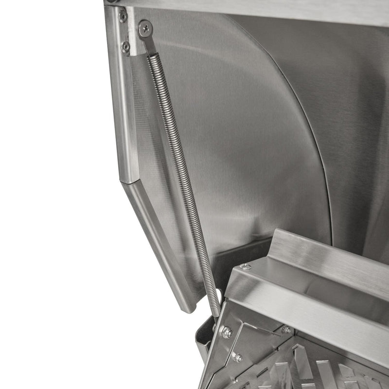 Coyote SL-Series 42-in 5-Burner Built-In Gas Grill w/ Sear Burner, Rotisserie, & Safety Valve - C3SL42