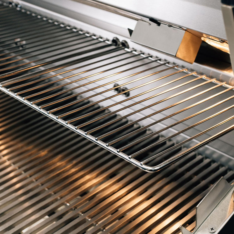 Summerset Quest 42-in 3 Burner Built-In Gas Grill w/ Rear Infrared Burner, Rotisserie Kit, & Drop-In Griddle Plate - QST42-LP