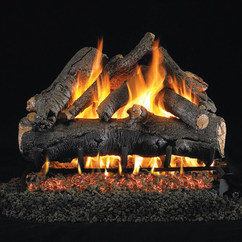 Peterson Real Fyre American Oak ANSI Vented Gas Log Set - Propane