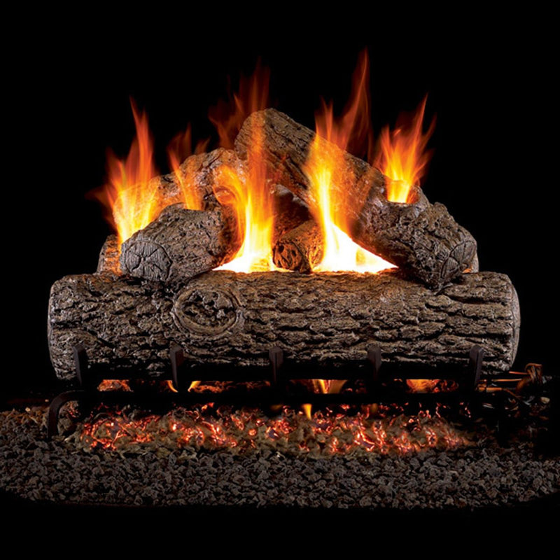 Peterson Real Fyre Golden Oak Vented Gas Log Set - Natural Gas
