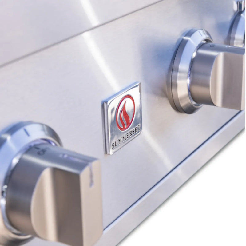 Summerset TRL Pro 32-in 3 Burner Built-In Grill w/ Rear Infrared Burner & Rotisserie Kit - TRLPRO32(L)