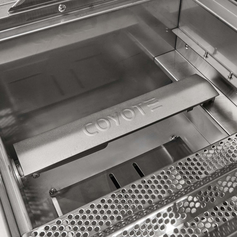 Coyote 50-in Built-In Gas / Charcoal Grill - C3HY50