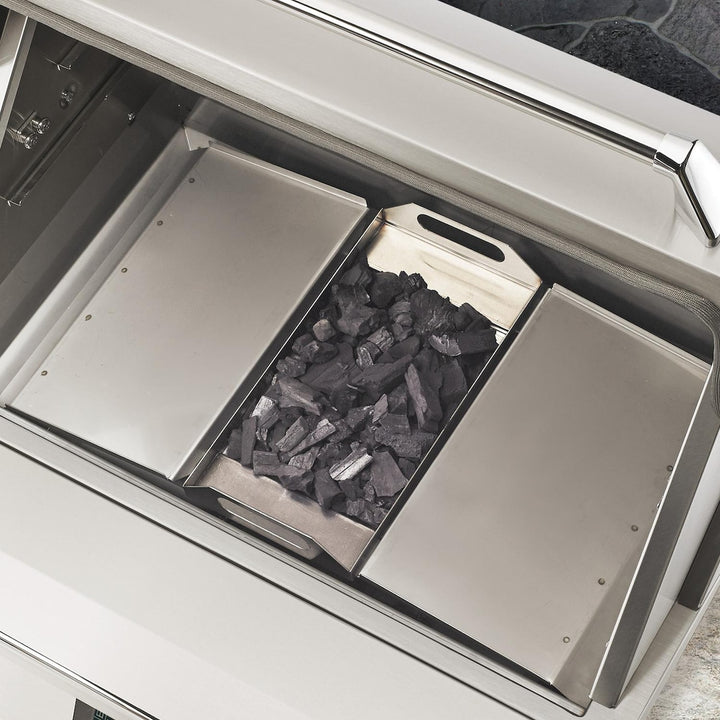 Twin Eagles Wi-Fi Controlled 36-Inch Stainless Steel Pellet Grill and Smoker with Optional Rotisserie On Deluxe Cart - TEPG36 + TEPGB36