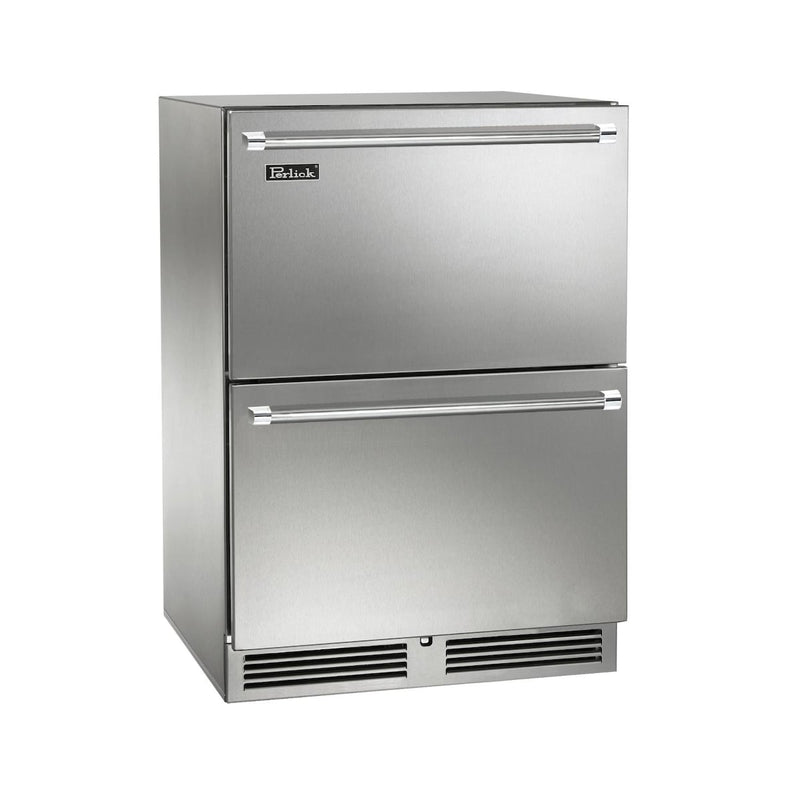 Perlick 24-Inch Signature Series Stainless Steel Outdoor Freezer Drawers