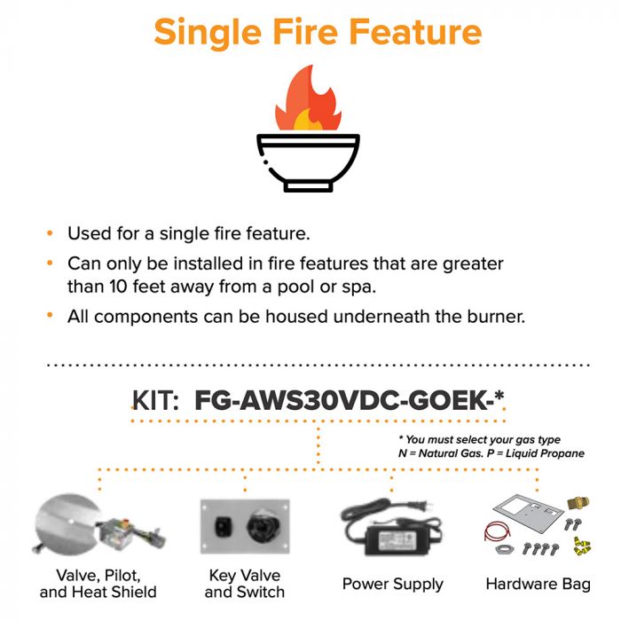 Firegear AWS Single Fire Feature Ignition System