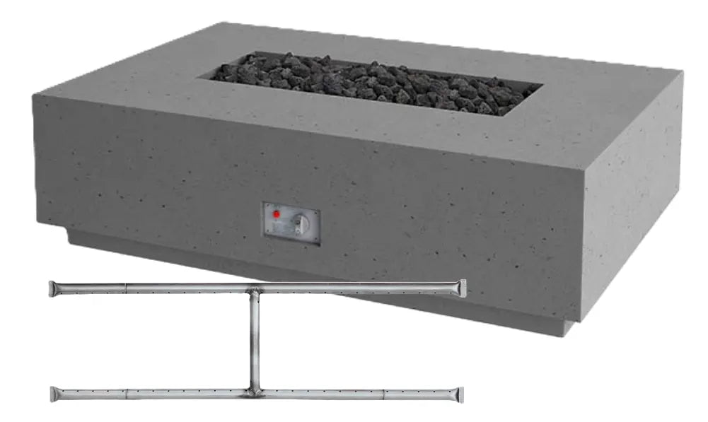 Firegear 56" Stainless Steel Sanctuary Series Gas Fire Table