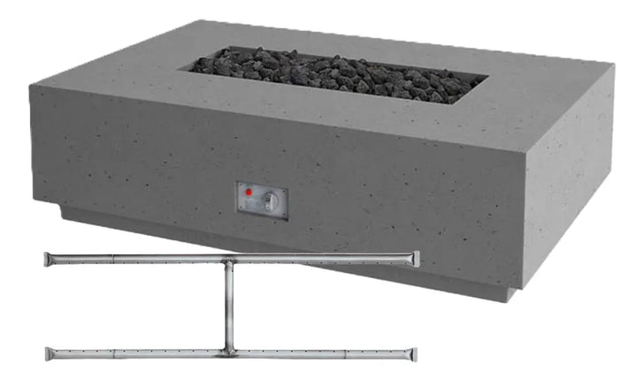 Firegear 56" Stainless Steel Sanctuary Series Gas Fire Table