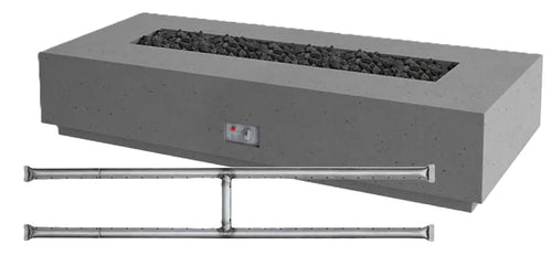 Firegear 76" Stainless Steel Sanctuary Series Gas Fire Table