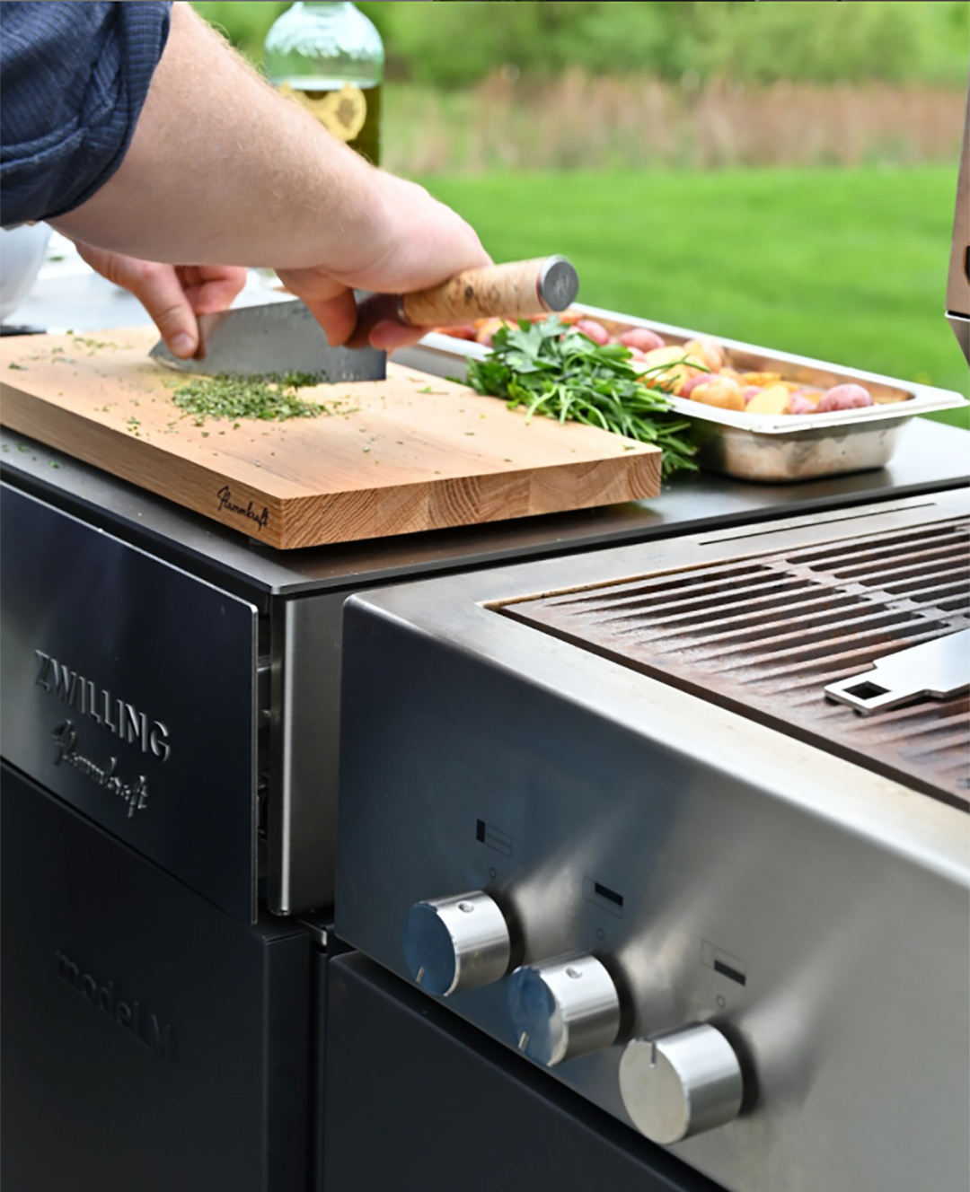 Flammkraft Model M Prep Center Module - Light Grey - 1029550