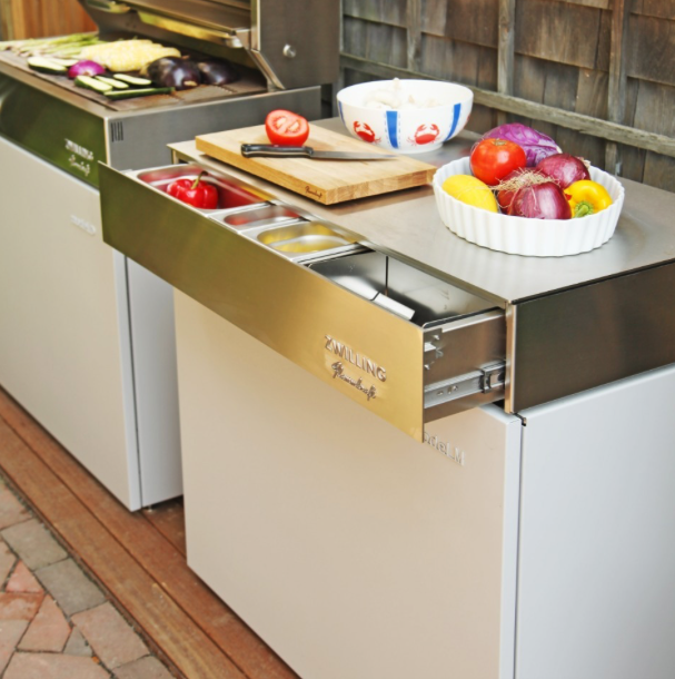 Flammkraft Model M Prep Center Module - Light Grey - 1029550