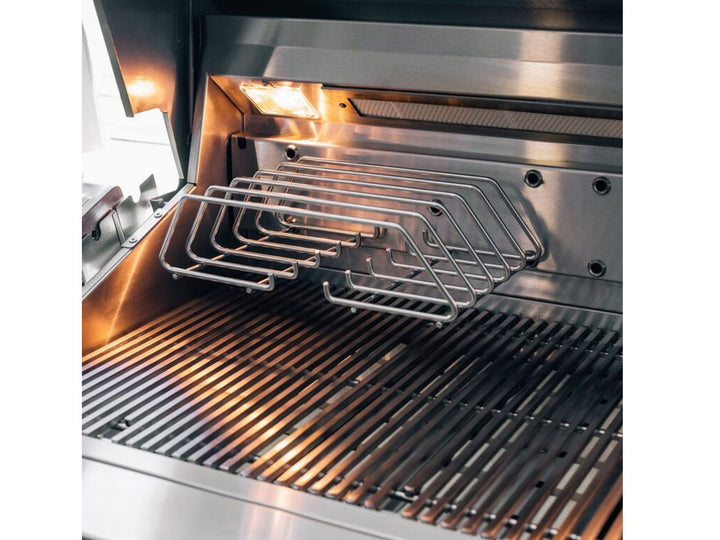 Summerset Quest 30-Inch 2 Burner Built-In Gas Grill with Rear Infrared Burner, Rotisserie Kit & Drop-In Griddle Plate - QST30