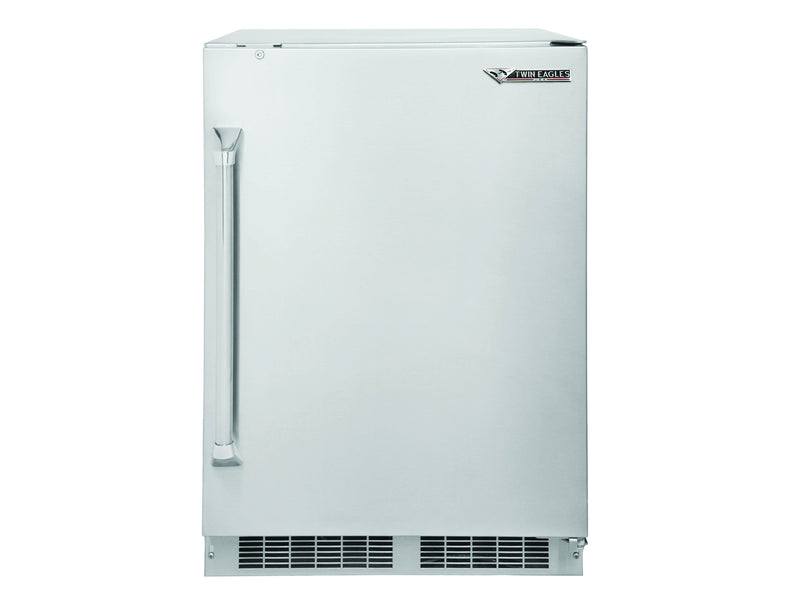 Twin Eagles 24" Outdoor Refrigerator with Lock - Right Hinged - TE24F