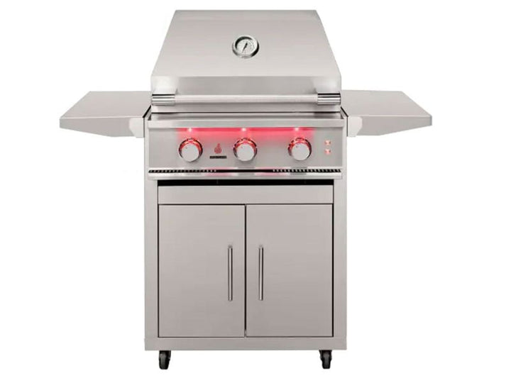 TrueFlame 25-Inch 3-Burner Freestanding Gas Grill