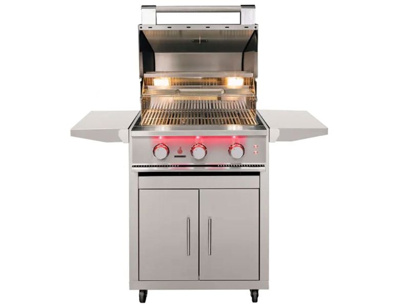 TrueFlame 25-Inch 3-Burner Freestanding Gas Grill