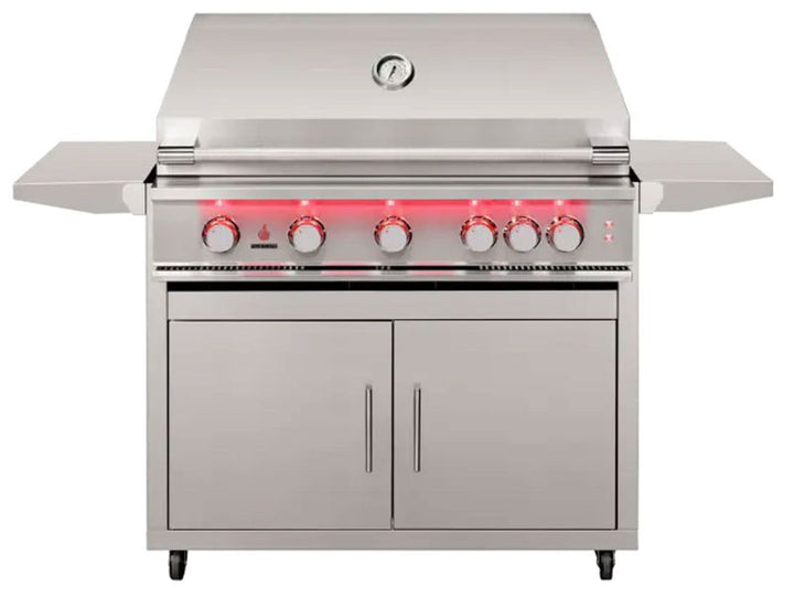TrueFlame 40-Inch 5-Burner Freestanding Gas Grill