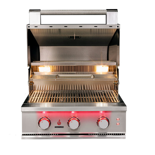 TrueFlame 25-Inch 3-Burner Freestanding Gas Grill