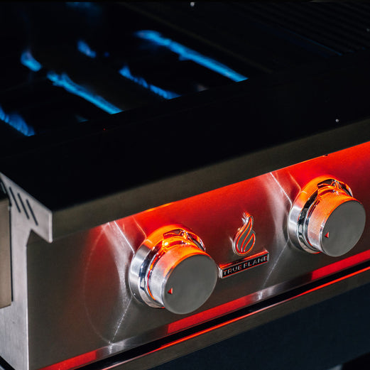 TrueFlame 25-Inch 3-Burner Freestanding Gas Grill