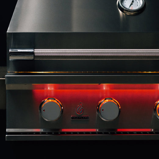 TrueFlame 25-Inch 3-Burner Freestanding Gas Grill