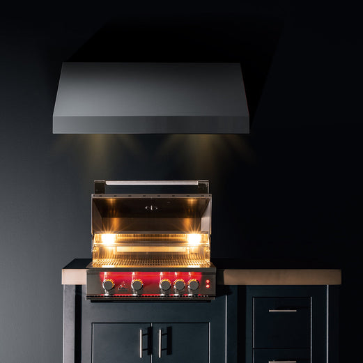 TrueFlame 32-Inch 4-Burner Built-In Gas Grill - TF32